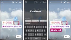 Add Hashtags to Instagram Stories 2