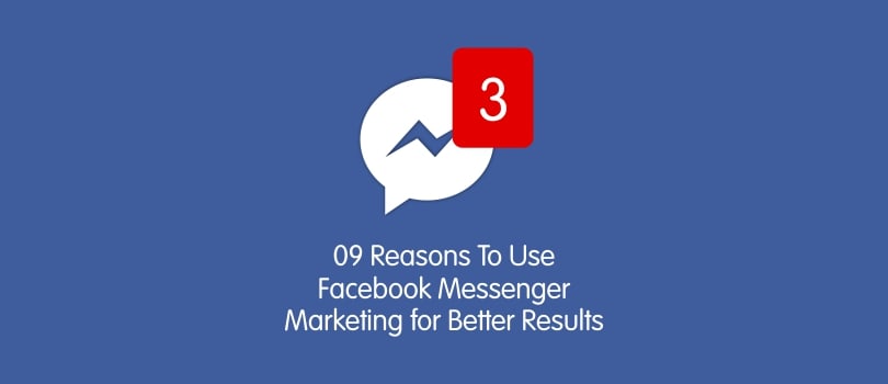 Facebook Messenger Marketing chatbot